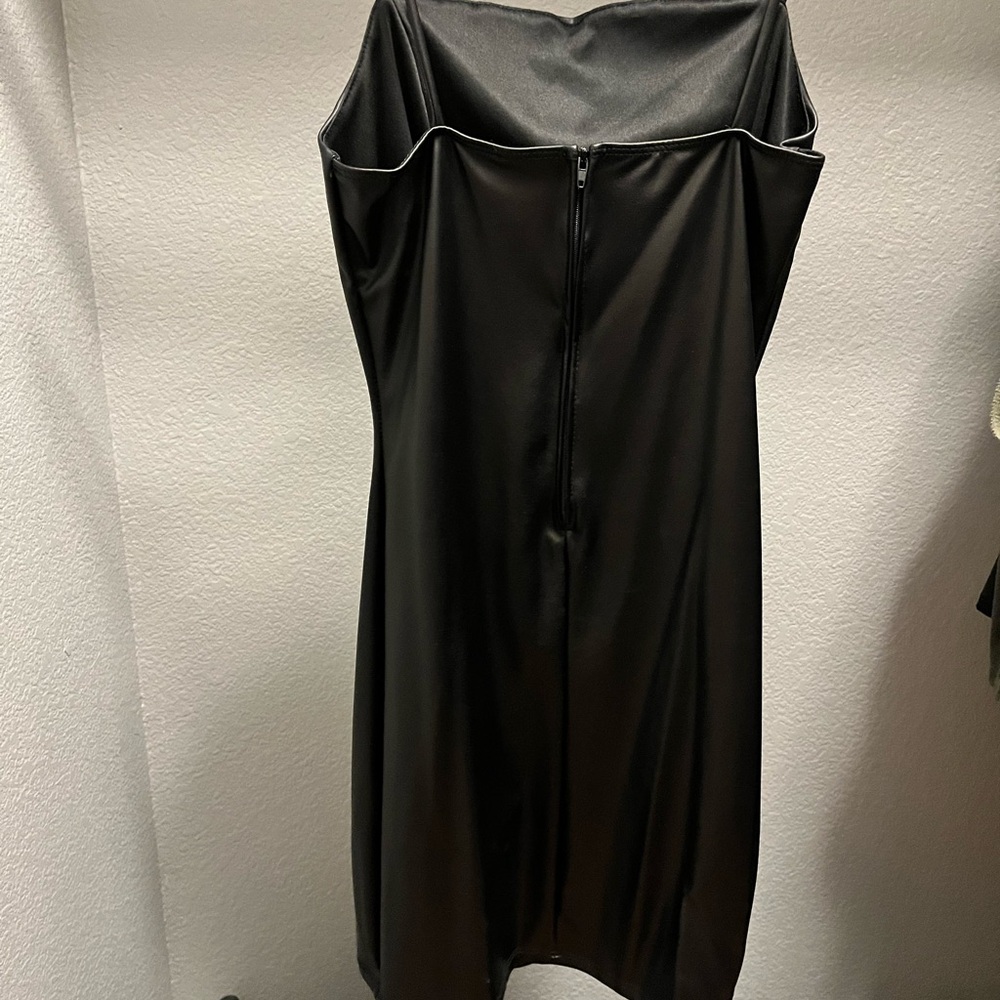 Windsor Leather Mini Dress